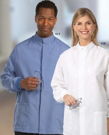 Picture of Lab Coat Ceil Blue X-Large Knee Length Reusable457 XL