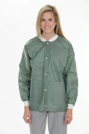 Picture of Lab Jacket ValuMax® Extra-Safe™ Olive Green 2X-Large Hip Length Limited Reuse3630OV2XL