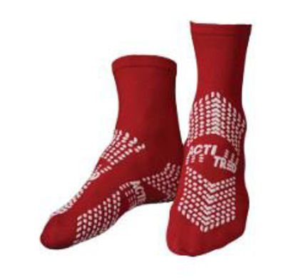 Picture of Slipper Socks Acti-Tred™ X-Large Red99946R