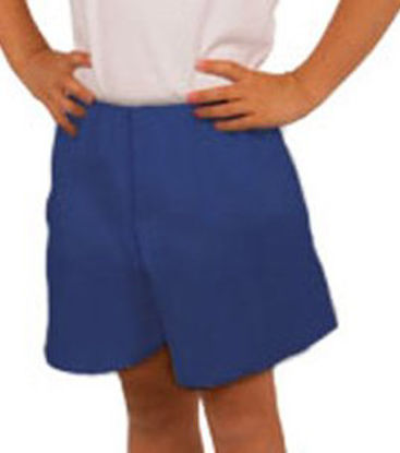 Picture of Exam Shorts Small Blue SMMS Polypropylene Pediatric DisposableS100P-4
