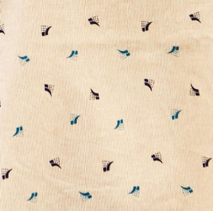 Picture of Patient Exam Gown 10X-Large Nova Blue Print Reusable74549730