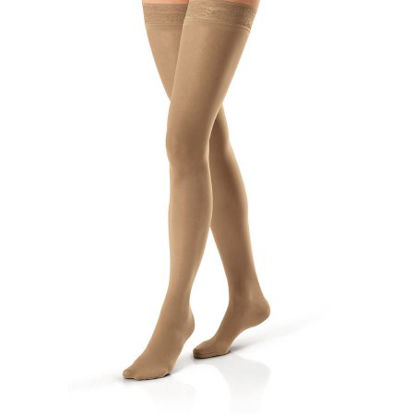 Picture of Compression Stocking JOBST® Relief® Thigh High X-Large Beige Closed Toe114643
