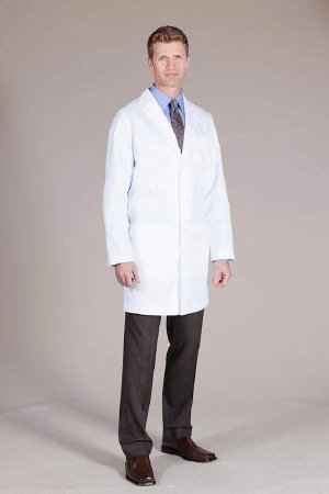 Picture of Lab Jacket Cardinal Health™ White X-Large Hip Length Disposable2302LJ