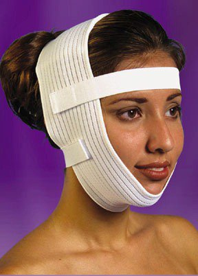 Picture of Facial Band Universal Fabric Champagne / WhiteV-210U