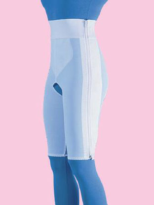 Picture of Compression Garment Above the Knee White LargeF020135