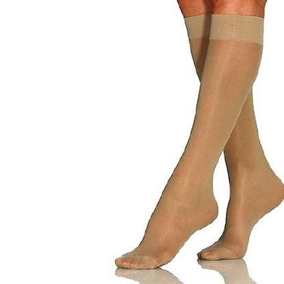 Picture of Compression Stocking JOBST® Knee High Large Beige Closed Toe115284