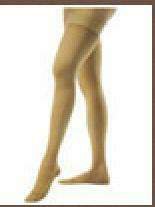 Picture of Compression Stocking JOBST® Relief® Thigh High Large Beige Closed Toe114218