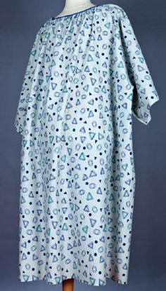 Picture of Patient Exam Gown 5X-Large Geometric Print ReusableV63-03105T