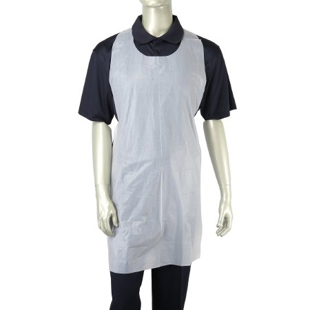 Picture of General Purpose Apron Bib Style White Disposable750072505