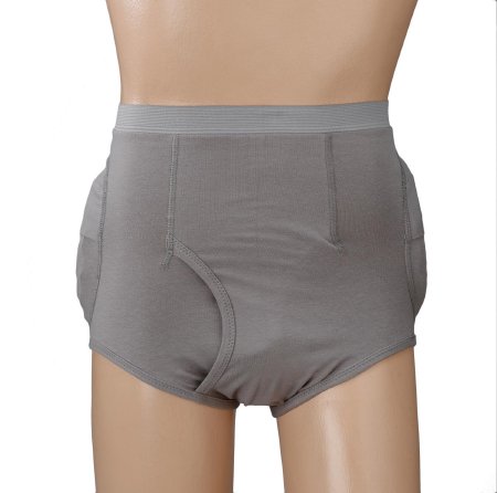 Picture of Hip Protection Brief Community Hipsters® Medium Gray Male6031M