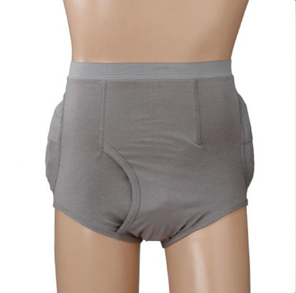 Picture of Hip Protection Brief Community Hipsters® Medium Gray Male6031M