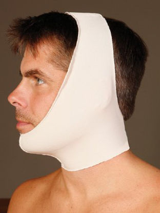 Picture of Neck and Facial Support Small SuperSilky Fabric BeigeT-124-S