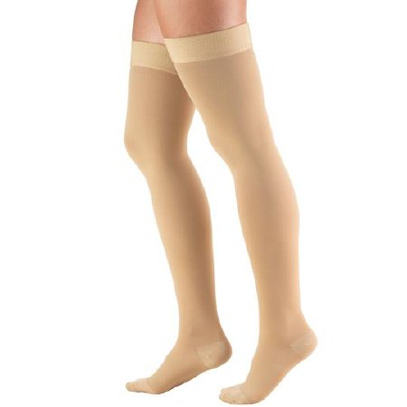 Picture of Compression Stocking Truform® Thigh High Small Beige Closed Toe8868-BG-SM