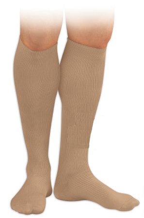 Picture of Compression Socks JOBST® Activa Knee High X-Large Tan Closed ToeH2504