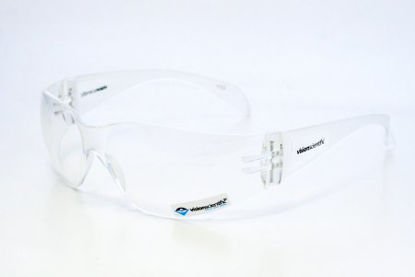 Picture of Safety Glasses with Readers Elite Safety Series Wrap Antifog Coating Clear Tint Polycarbonate Lens Clear Frame Over Ear One Size Fits MostVS9-2.5