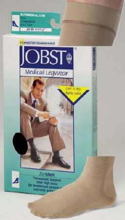 Picture of Compression Socks JOBST® for Men Knee High X-Large Navy Closed Toe110339