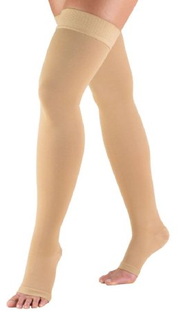Picture of Compression Stocking Truform® Thigh High X-Large Beige Closed Toe868-BG-XL