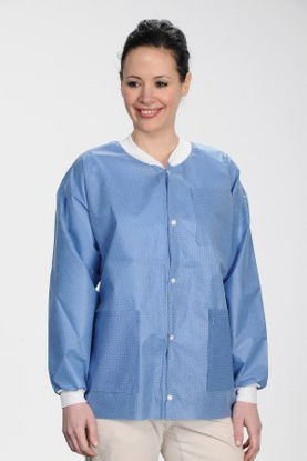 Picture of Lab Jacket ValuMax® Extra-Safe™ True Blue Medium Hip Length Limited Reuse3630TBMD