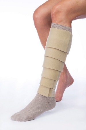 Picture of Compression Wrap JOBST® FarrowWrap® Basic Leg X-Small / Regular Tan Open ToeFWBA-O-LRT1