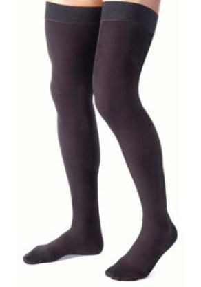 Picture of Compression Stocking JOBST® for Men Thigh High X-Large Black Closed Toe115411