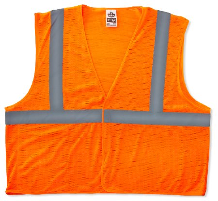 Picture of Safety Vest GloWear® 8210HL Class 2 Small / Medium Orange 1 Pocket Unisex21013