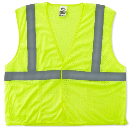 Picture of Safety Vest GloWear® 8210HL Class 2 Large / X-Large Lime Green 3 Pockets Unisex21025