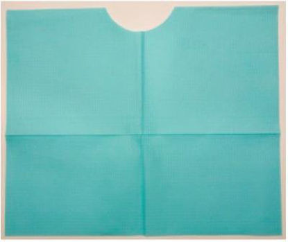 Picture of Bib Tidi® Ultimate Tie Closure Disposable Poly / 3 Ply Tissue917443