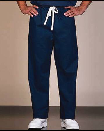 Picture of Scrub Pants Fashion Blend® Reversible Large Navy Blue Unisex895-L