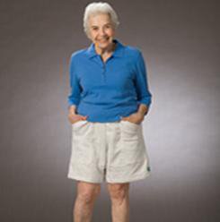 Picture of Hip Protection Shorts Hipsters® Medium Ash Gray Unisex6007AM