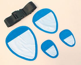Picture of Gonad / Ovary Shield Set Blue / White Small / Medium / Large9-475