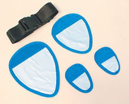 Picture of Gonad / Ovary Shield Set Blue / White Small / Medium / Large9-475