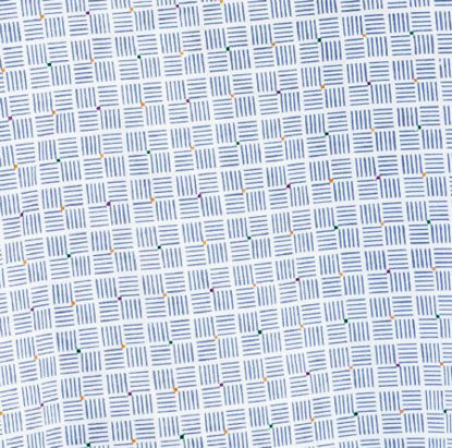 Picture of Patient Exam Gown Large Circuit Blue Print Reusable74GG0430