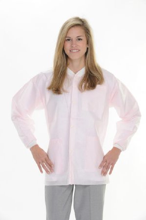 Picture of Lab Jacket ValuMax® Extra-Safe™ Light Pink X-Small Hip Length Limited Reuse3630LPXS