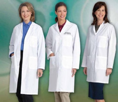 Picture of Lab Coat White X-Small Knee Length Reusable400-2XS