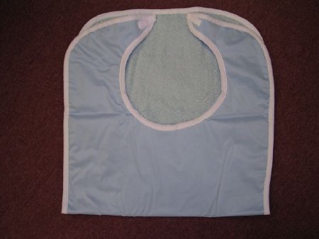 Picture of Bib Hook and Loop Closure Reusable Terry ClothM45-1830B-VS