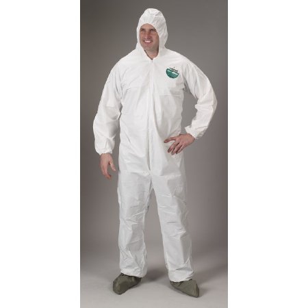 Picture of Coverall with Hood and Boot Covers MicroMax® 3X-Large White Disposable NonSterileMTR-TG414XXXL