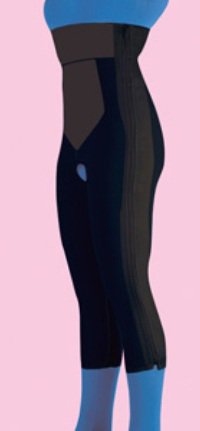 Picture of Compression Girdle Below the Knee / High Waist Black MediumF020714