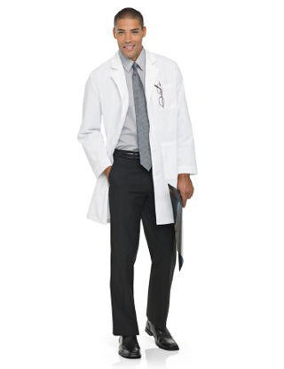 Picture of Lab Coat White Large Knee Length Reusable3187WWYLG