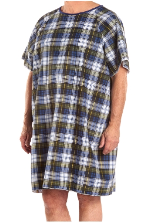 Picture of Patient Exam Gown TieBack™ One Size Fits Most Pink Reusable550P