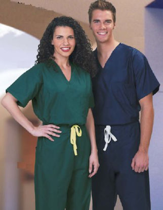 Picture of Scrub Pants Large Ceil Blue Unisex817-L