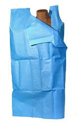 Picture of Patient Exam Gown TIDI® 2X-Large Blue Disposable950549