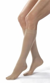 Picture of Anti-embolism Stocking JOBST® Knee High X-Large Black Closed Toe115203