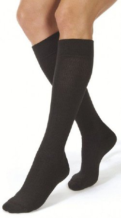 Picture of Compression Socks JOBST® Knee High Large Black Closed Toe110058