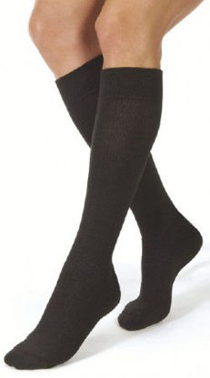 Picture of Compression Socks JOBST® Knee High Large Black Closed Toe110058