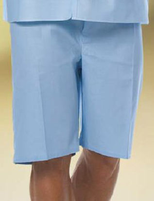 Picture of Pajama Shorts X-Large Light Blue Adult Unisex7837 XL