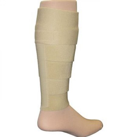 Picture of Compression Wrap with Liner JOBST® FarrowWrap® Leg Medium Tan Stocking: Open Toe, Liner: Closed Toe081620434