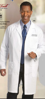 Picture of Lab Coat White Small Knee Length Reusable432-S