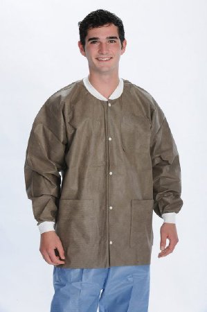 Picture of Lab Jacket ValuMax® Extra-Safe™ Coffee Small Hip Length Limited Reuse3630CFS