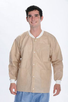 Picture of Lab Jacket ValuMax® Extra-Safe™ Tan Small Hip Length Limited Reuse3630TNS