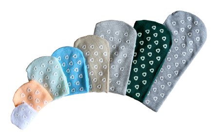 Picture of Slipper Socks PremierPro™ Large Beige Ankle High2905